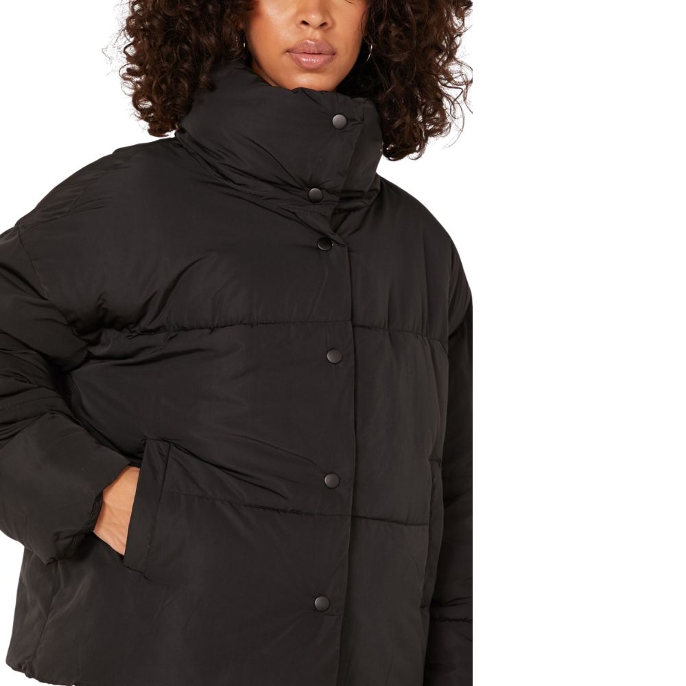 Free People Women's Weekender Puffer Coat -Blue Size S