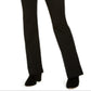 INC International Concepts Women's  Petite Pull-on Bootcut Pants Black Size 0 P