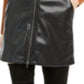 Bar III Women's Faux Leather Mini Skirt Black Size XX-Large