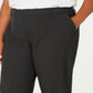 Charter Club Women's Slim Leg Ankle Pants Grey Size 14W