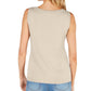Karen Scott Women's Cotton Tank Top Brown Size Small