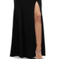 Xscape Women's Cap Sleeve Sweetheart Neckline Full Length Evening Body Con Dress Black Size 6
