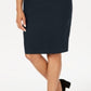 Charter Club Women's Pull on Tummy Control Skirt Blue Size 12