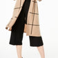 Charter Club Women's Duster Cardigan Brown Size Small