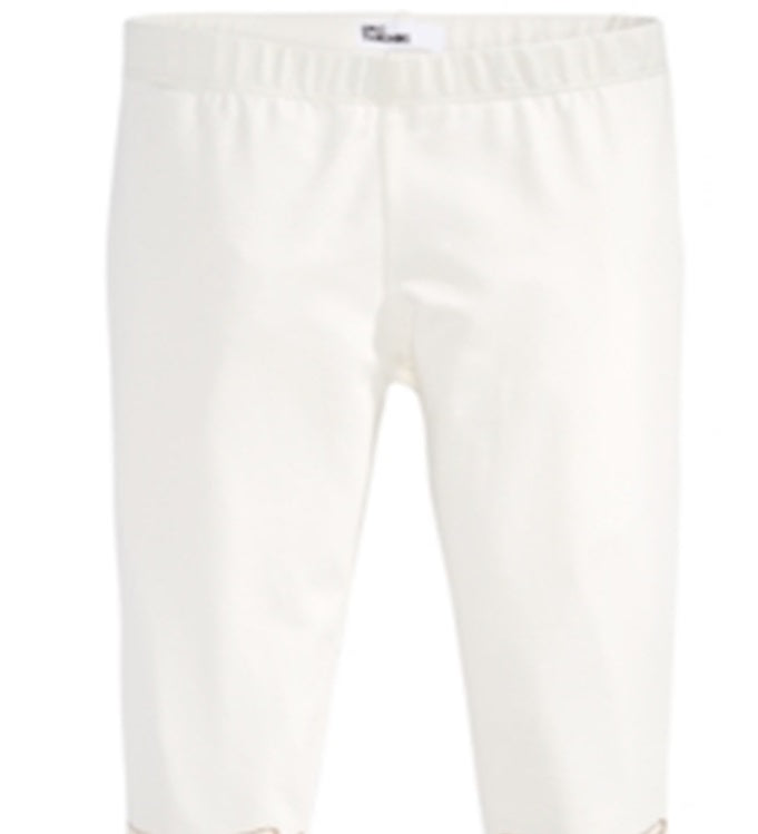 Epic Threads Toddler Girl's Ballerina Bow Leggings White Size 4T