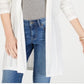 Charter Club Women's Pointelle Duster Cardigan White Size -Petite XL
