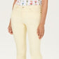 Charter Club Women's Lexington Straight Leg Jeans Yellow Size 4