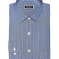 Ryan Seacrest Distinction Men's Ultimate Slim-Fit Non-Iron Performance Stretch Pattern Dress Shirt  Blue Dobby Size 14.5X32-33