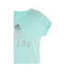Adidas Little Girls Logo-Print T-Shirt Mint  Size 5