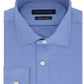 Tommy Hilfiger Men's Athletic Fit Performance Stretch Th Flex Collar Solid Dress Shirt Blue Size XL