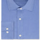 Tommy Hilfiger Men's Athletic Fit Performance Stretch Th Flex Collar Solid Dress Shirt Blue Size XL