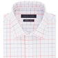 Tommy Hilfiger Men's Fitted Flex Stretch Moisture Wicking Check Dress Shirt Blue Size XL