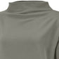 Nike Women's Get Fit Fleece Mock Neck Top Green Size Large