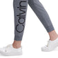 Calvin Klein Women's Performance Logo Joggers Blue Size L
