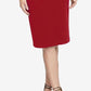 Rachel Roy Women's Drapey Halter MIDI Dress Red Size X-Small