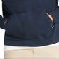 Tommy Hilfiger Men's Logo Graphic Long Sleeve Classic Fit Button Down Cotton Sweater Blue Size S/P