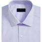 Alfani Men's Line Dot Dobby Slim Fit Button Down Dress Shirt Purple Size XL