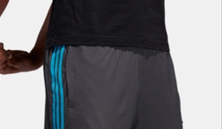 Adidas Men's D2M 3 Stripe Shorts Gray Size X-Large
