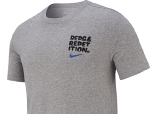 Nike Men's Rep & Repetion Fitness Workout Pullover Top Gray Size Small