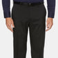 Perry Ellis Men's Portfolio Classic Fit Performance Stretch Crosshatch Dress Pants Gray Size 36 30
