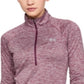 Under Armour Women's Tech Twist Half Zip Jacket Purple Size Medium