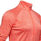 Under Armour Women's Tech Half Zip Top Orange Size X-Small