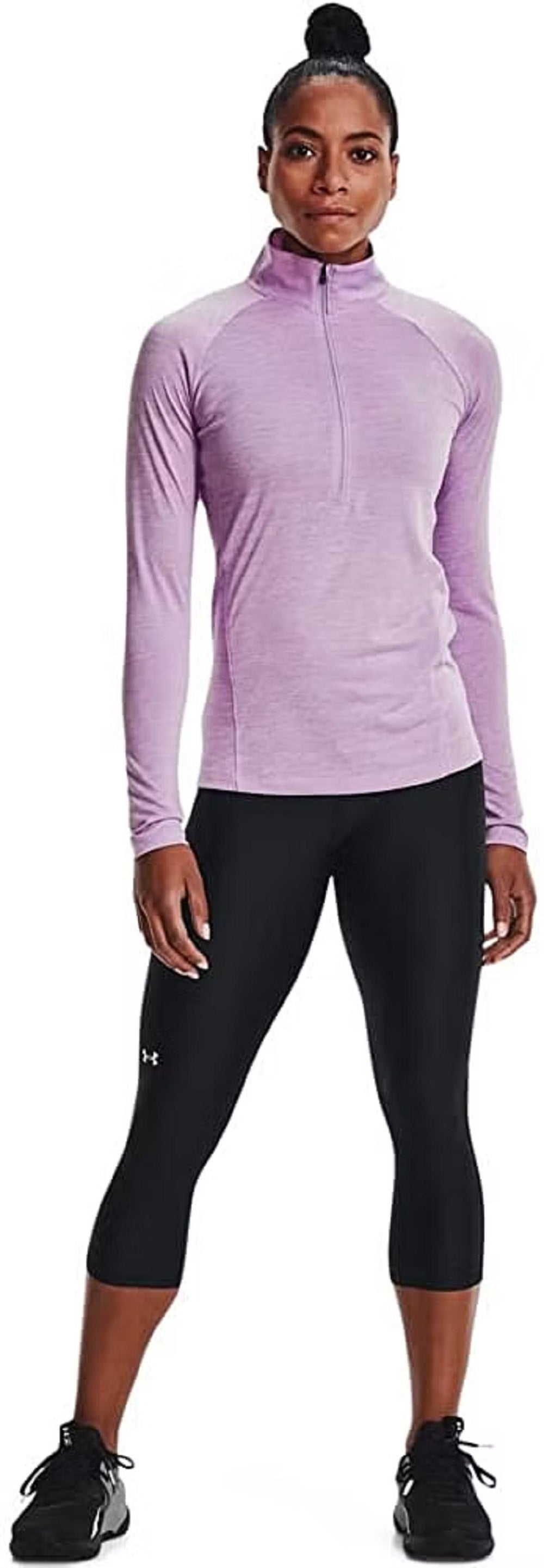 Under Armour Women's Ua Tech Half Zip Top Pink Size X-Large