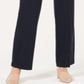 Style & Co Women's Tummy Control Pull on Straight leg Pants Blue Size 4