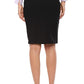 Alfani Women's Midnight Plus Straight Pencil Skirt Black Size Petite Small
