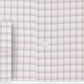 Calvin Klein Men's Slim Fit Stretch Collar Check Dress Shirt Beige Size 16X34-35