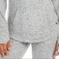 Ideology Women's Long Sleeve Hooded Sweater Gray Size XX-Large