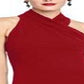Rachel Roy Women's Sleeveless Halter Knee Length Body Con Evening Dress Red Size XX-Large