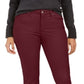 Charter Club Women's Lexington Straight Leg Jeans Red Size -12S