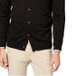 Club Room Men's Knit V Neck Cardigan Black Size XXX-Large