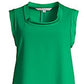 Trina Turk Women's Double Rainbow Shift Dress Green Size Small