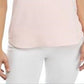 Anne Klein Women's U Neck Top Pink Size Medium
