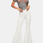 Free People Women's Just Float On High Waist Flare Leg Pants White Size 30