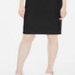 Calvin Klein Women's Sleeveless Knee Length Sheath Dress Black Size 4