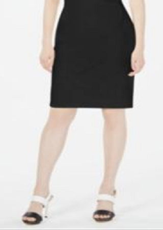 Calvin Klein Women's Sleeveless Knee Length Sheath Dress Black Size 4