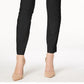 Alfani Women's Curvy Pull on Skinny Pants Black Size 14