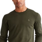 Ralph Lauren Men's Merino Wool Crew Neck Sweater Green Size Medium