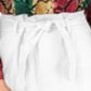 INC International Concepts Women's Solid Paperbag Shorts White Size 12