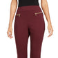 INC International Concepts Women's Capri Pants Red Size 6