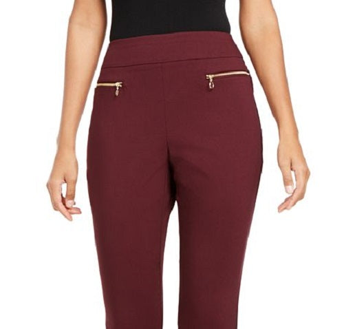 INC International Concepts Women's Capri Pants Red Size 6