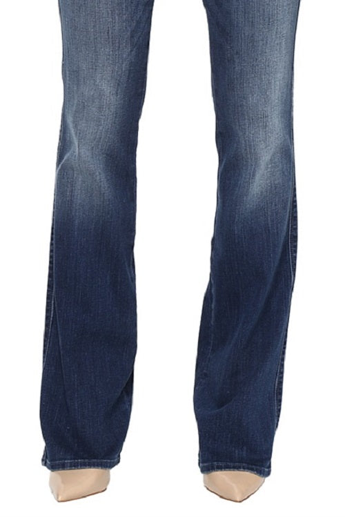 7 for All Mankind Women's Coastal Wash Bootcut Jeans Blue Size 25