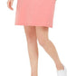 Style & Co Women's One Pocket T-Shirt Dress Pink Size Small