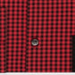 Calvin Klein Men's Extra Slim Fit Performance Stretch Temperature Regulating Check Dress Shirt Red Size L