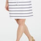 Charter Club Women's Striped Terry Drawstring Dress White Size Petite XL
