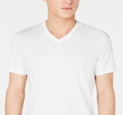 INC International Concepts Men's Heathered T-Shirt White Size XX-Large