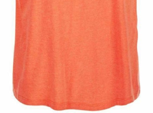 Columbia Sportswear Mens Graphic Heathered Logo T-Shirt Orange Size Small